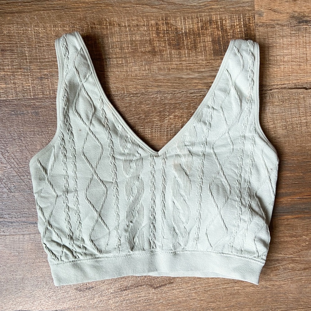 Hollister Cropped Tanktop/Bralette